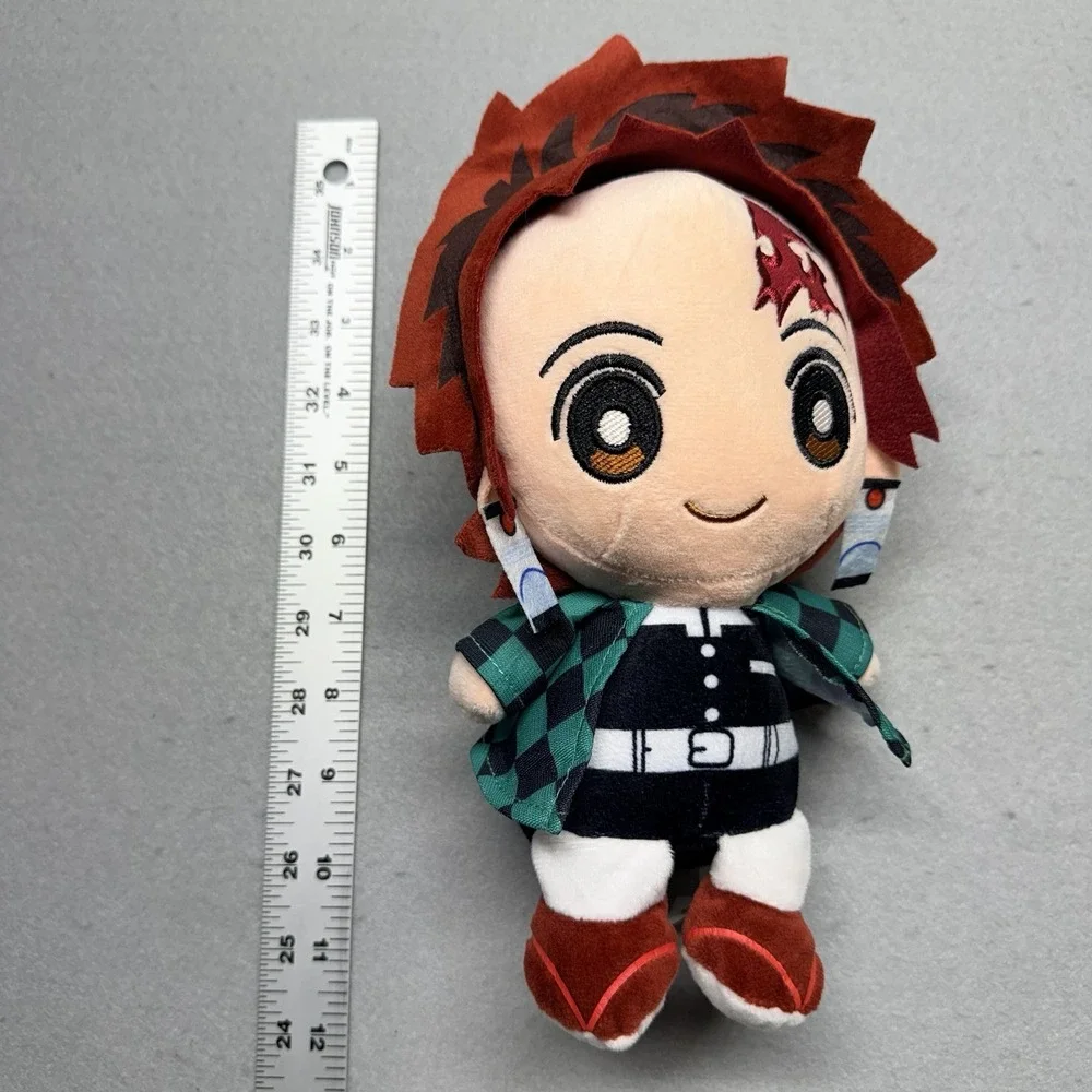 Tanjiro Kamado Plush Doll Demon Slayer Kimetsu no Yaiba Chibi Anime Figure Toy 8